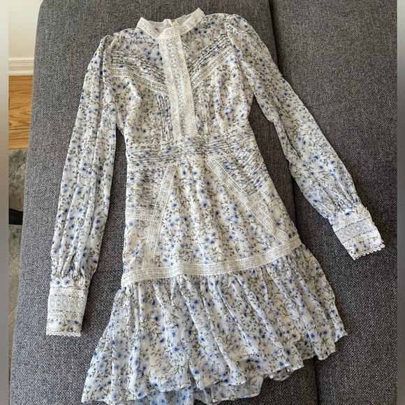 Ever New floral long sleeve mini dress - Picture 8 of 8